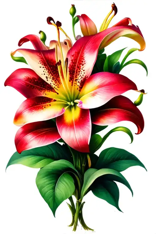 Tiger Lilly Flowers
