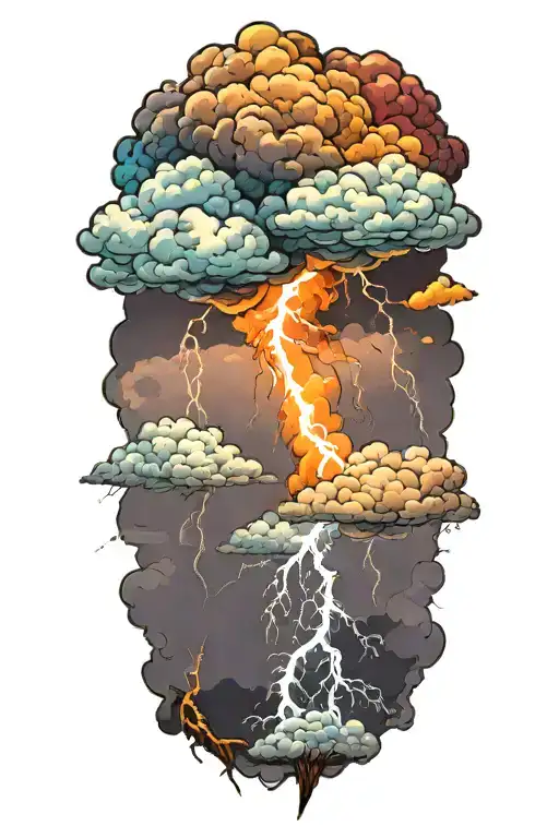 Lightning Storm Clouds