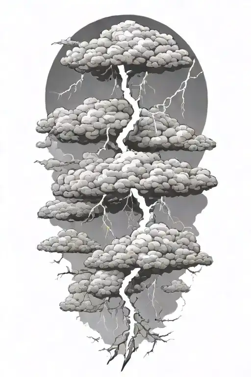 Lightning Storm Clouds