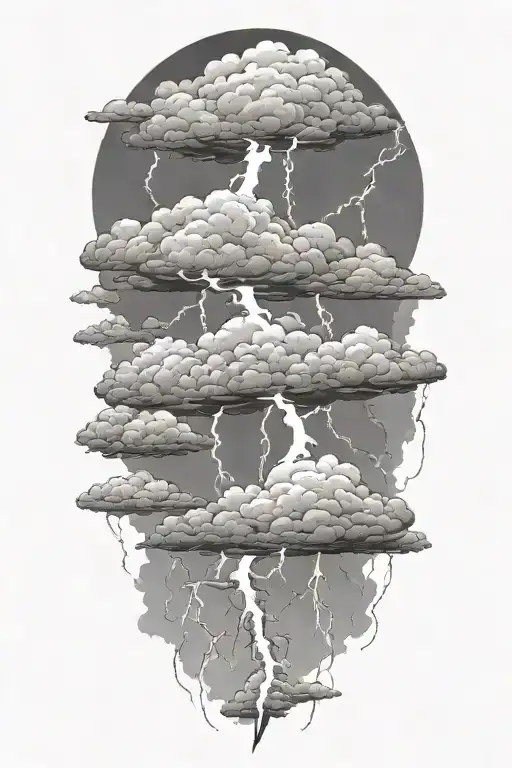 Lightning Storm Clouds