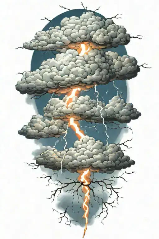Lightning Storm Clouds