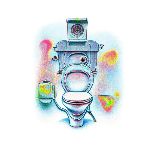Psychedelic Toilet