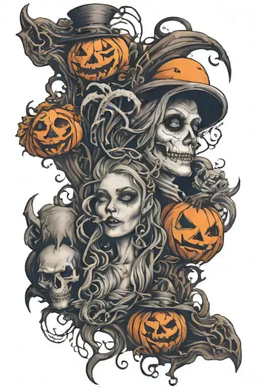 Halloween Sleeve