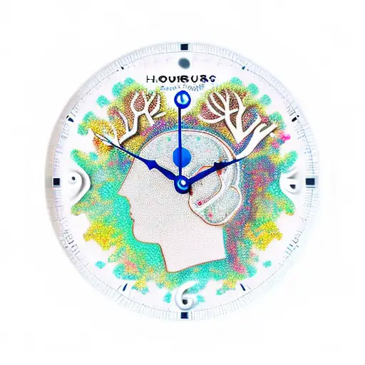 Hourglass Brain Clock Family Tree