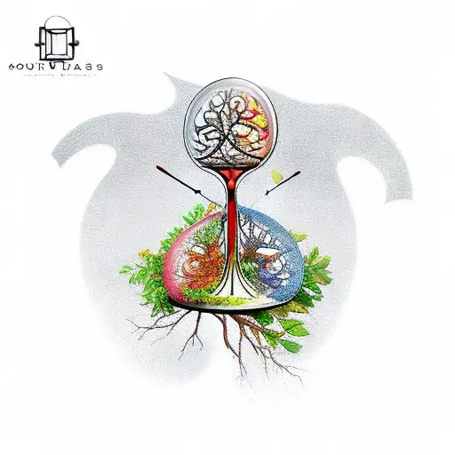 Hourglass Brain Clock Family Tree