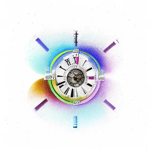 Hourglass Timer Clock Family Tree