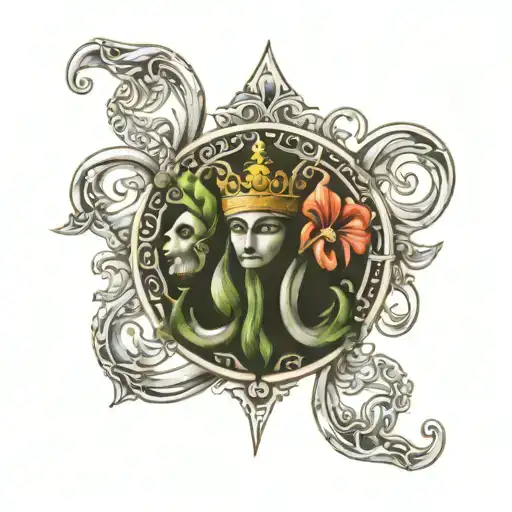 Trinacria Symbol On The Sicilian
