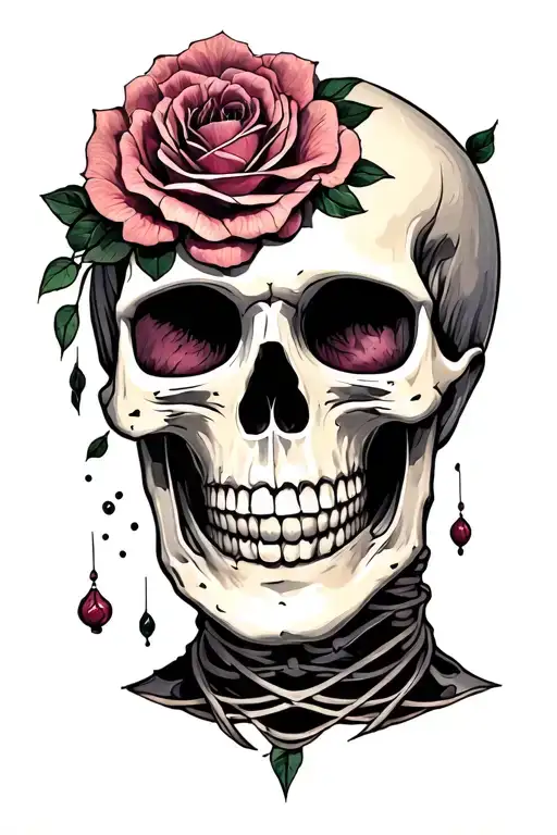 Dont Forget To Smile With Skeleton