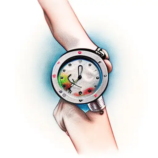 Broken Watch Over Hand