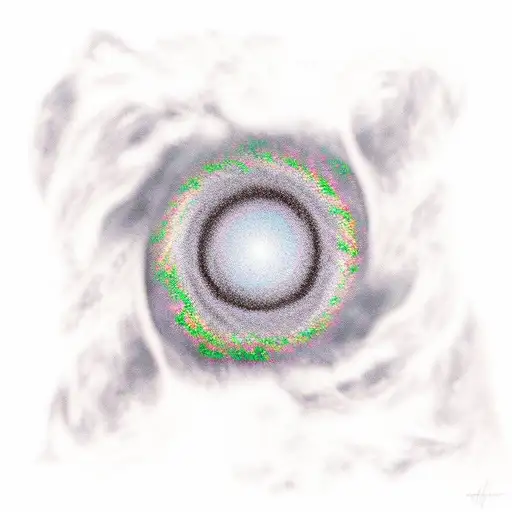 Black Hole In Centre Of Galaxy