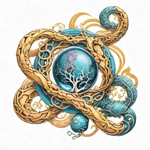 Cancer Infinity Symbol Intertwined