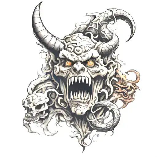 A Symbol Of The Inner Struggle Between God And The Devil