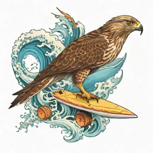 Hawk Surfing