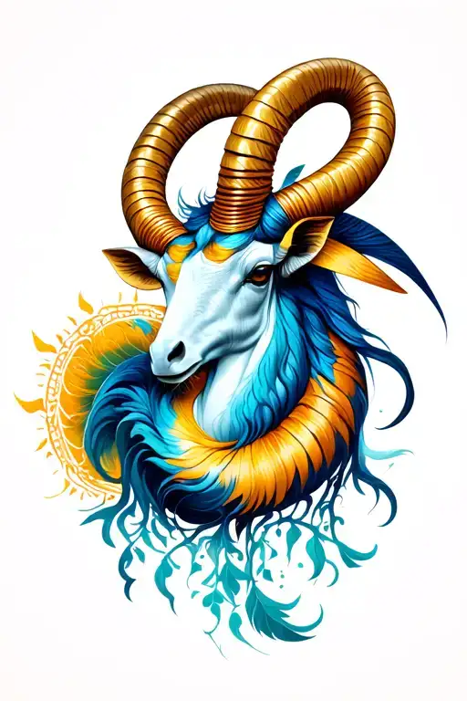 Capricorn Sign Symbol