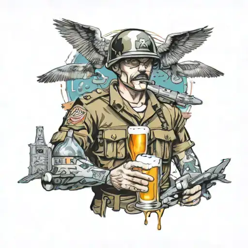 Military And Bartender