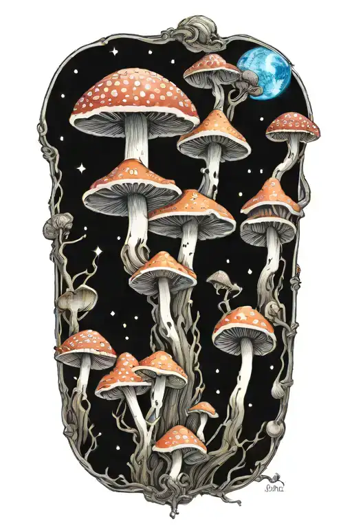 Stars Moons Magic Mushroom Dungeons Amd Dragons