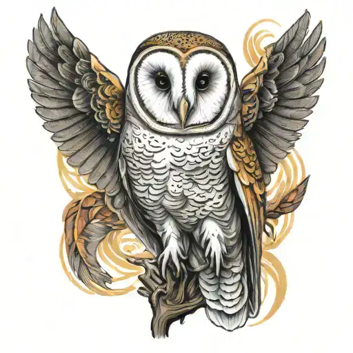 Barn Owl Black