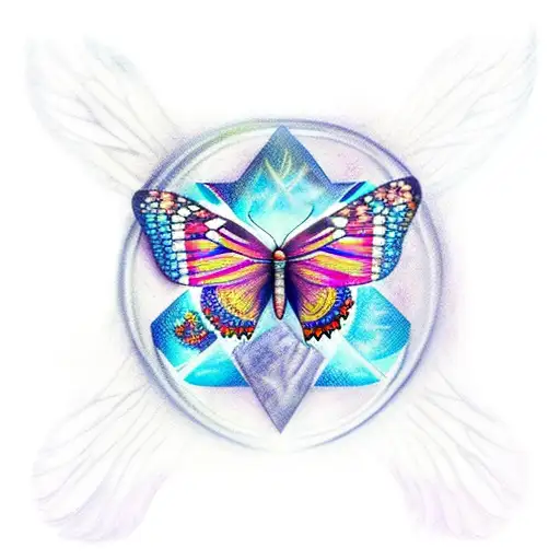 Starsign Leo Deathly Hallows Butterfly