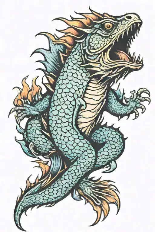 Fire Water Dragon Fish