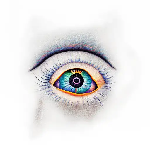 Classical Guitar With Dark Eye