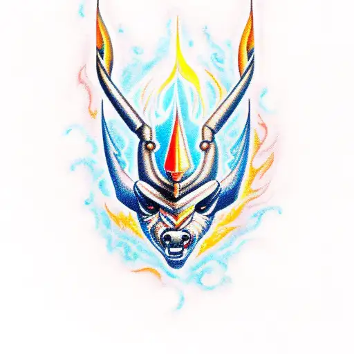 Badass Sagittarius With Fire