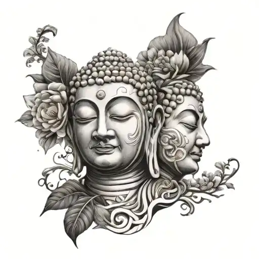 Two Faced Buddha