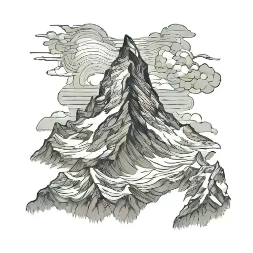 Matterhorn Mountain No Background