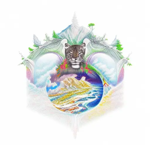 Nature Based With Three Symmetrie