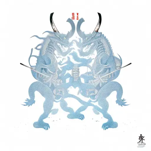 Samurai And Ninja Dragon Brothers