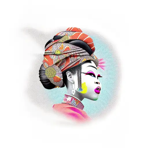 African American Geisha