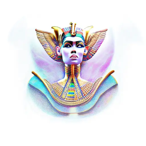 Neith Egyptian Mythology Feminine Under The Chest