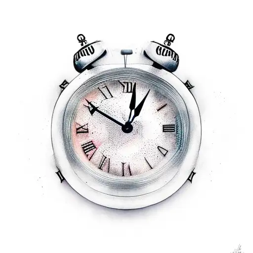 Greek Good With Clock And Rose