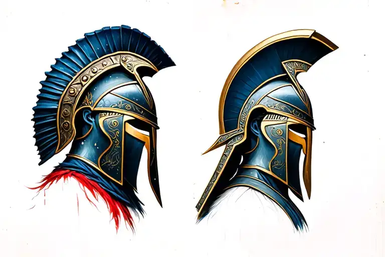 Spartan Warrior Facing