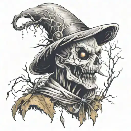 Evil Creepy Scare Crow