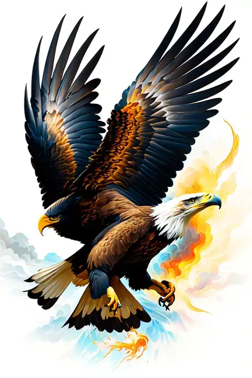 Eagle Flying