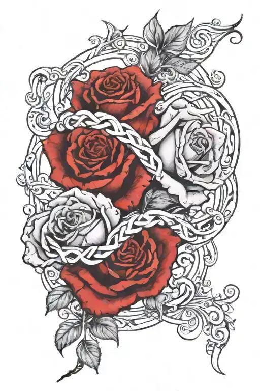 Name Cassidy And Rose Intertwined