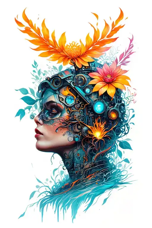 Cottagecore Fantasy Futuristic Cyberpunk