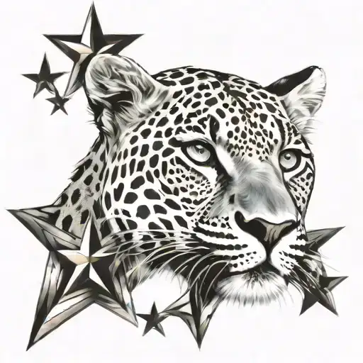 Leopard With A Star