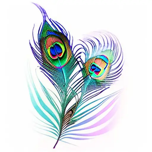 Peacock Feather Fade