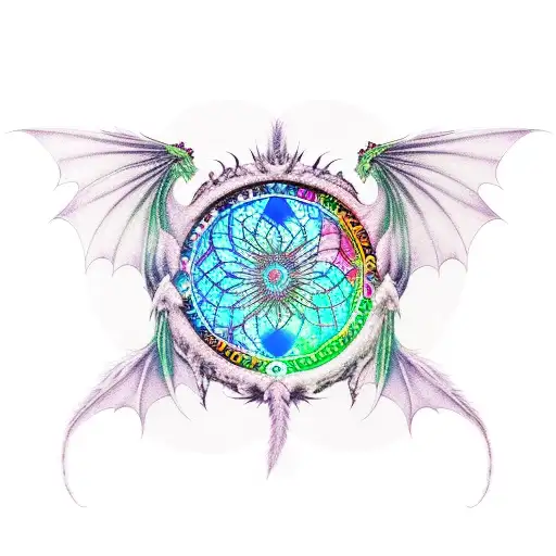 Dreamcatcher With Dragon