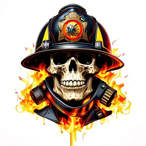 Firefighter Skull