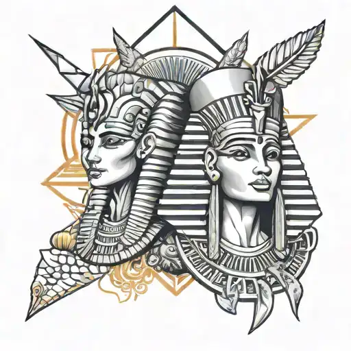 Egyptian Gods Love And Sacrifice