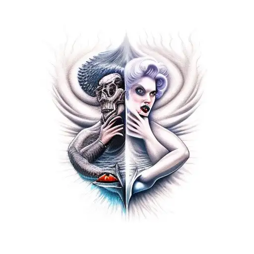 Good Vs Evil Cest Piece