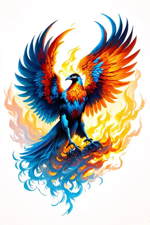 Phoenix Rising From The Ashes