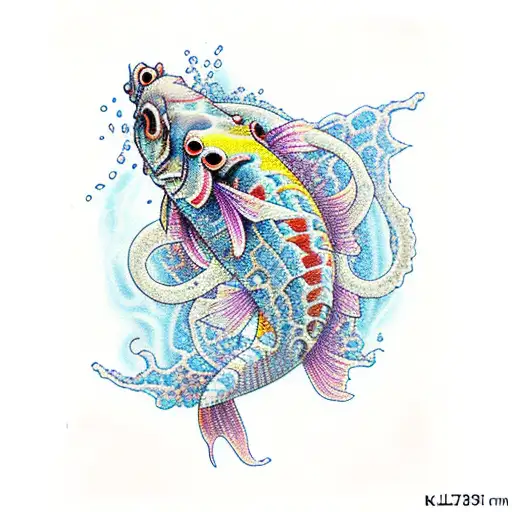 Lovecraft Koi Fish