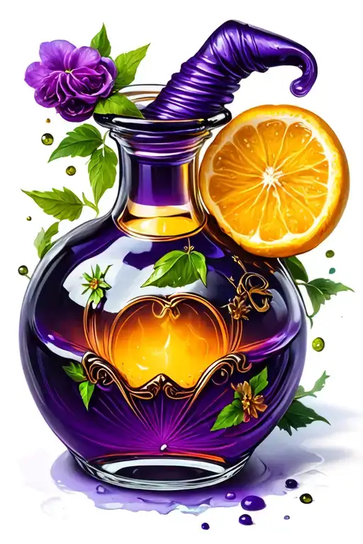 Witch Potions Bottle