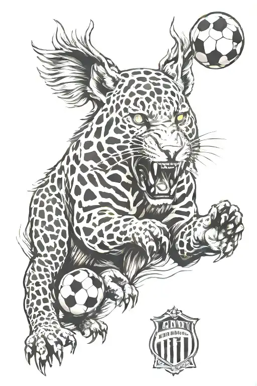 Animals And Football Club Logo