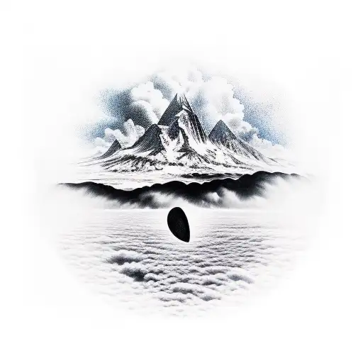 Sky Line Of The Valley Of The Shadow Of Death