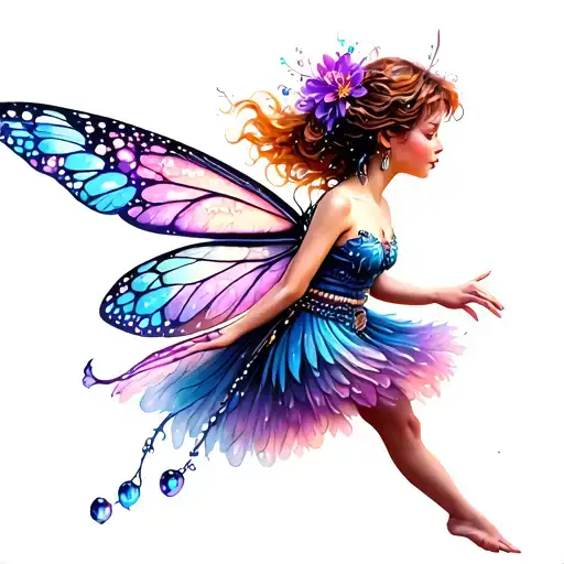 Pixie Fairy Flying