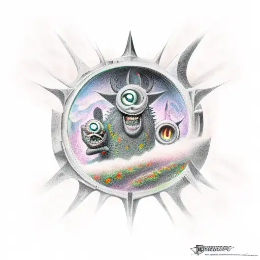 Berserk Monsters In The Eclipse